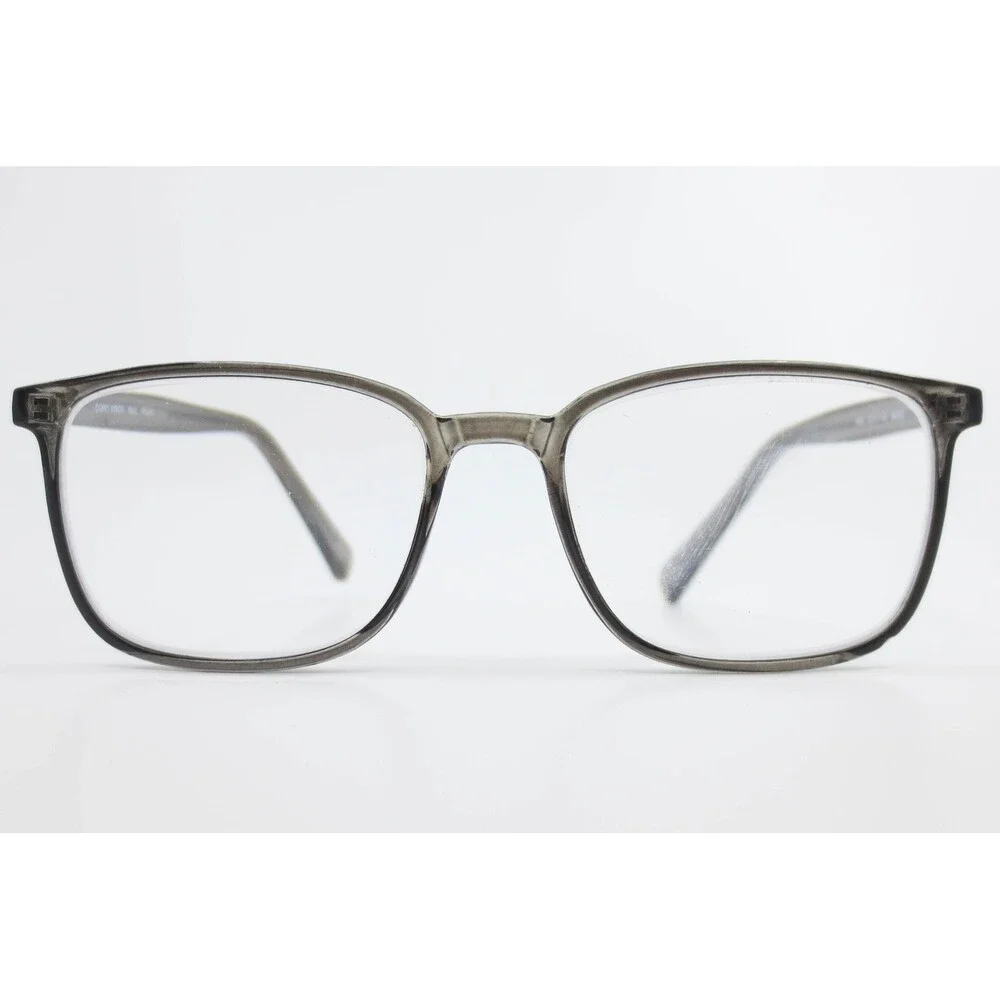 Canny Vision Max Eyeglasses Smoke Grey Rectangular Frames 52-17-145 38976